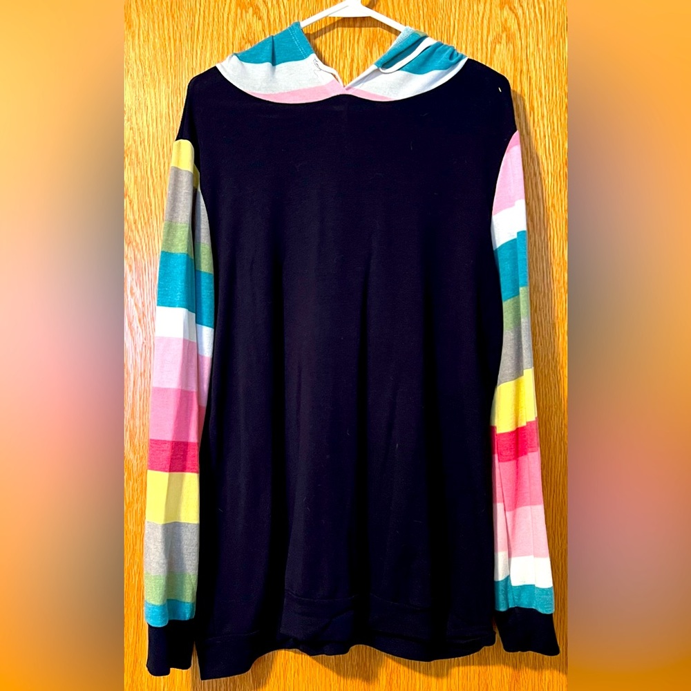Woman’s Boutique Rainbow Hoody